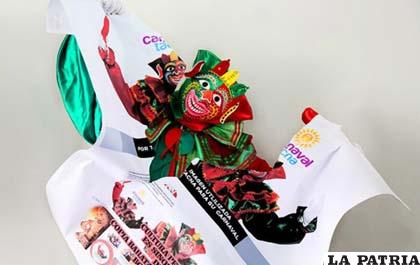 El tradicional personaje ch’ukuta