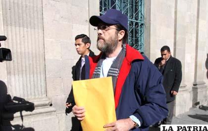 El norteamericano Jacob Ostreicher en La Paz