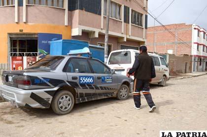 A este motorizado le robaron su antena