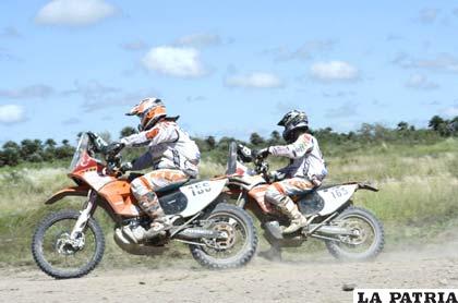 Las motos sin duda que tienen lo suyo en la competencia