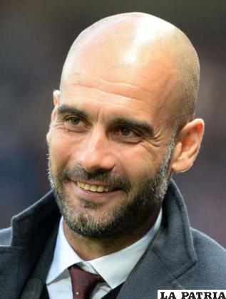 Pep Guardiola, entrenador del Bayern de Múnich