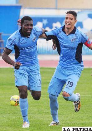 Tenorio y Cabrera, jugadores de Bolívar