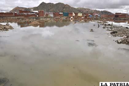Inundaciones en la ciudad de Oruro