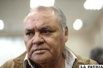 El exjefe policial Pedro García Arredondo durante su sentencia