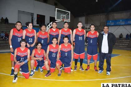 El equipo de Derecho fue superior en el compromiso