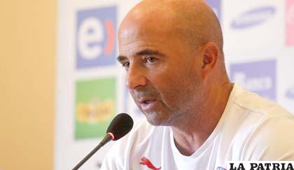 Jorge Sampaoli, director técnico de la selección de Chile