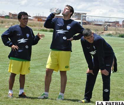 Loaiza, Orué y Enciso, jugadores de San José