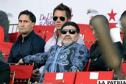 El argentino Diego Armando Maradona