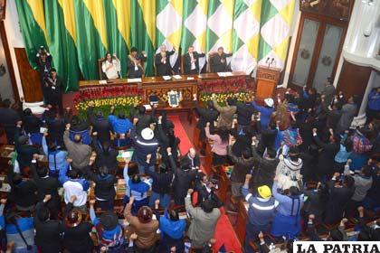 Opositores criticaron el discurso de Morales