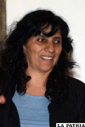 Ministra de Desarrollo Productivo y Economía Plural, Ana Ramos Morales 
