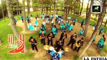 Grupo Wiñay a punto de presentar videoclip de los “Negritos del Pagador”