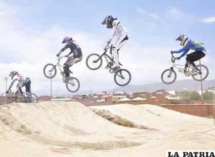 El nivel de competencia del bicicross es cada vez mejor