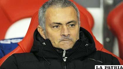 La molestia de José Mourinho por la derrota de su equipo