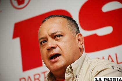 Presidente del poder legislativo venezolano, Diosdado Cabello