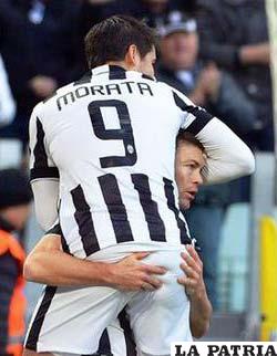 Morata le dio el triunfo a Juventus