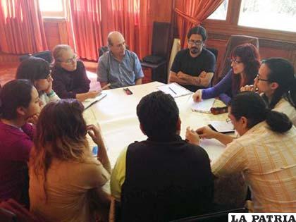 Durante la última reunión de TelArtes