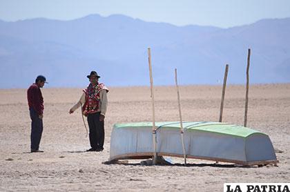 Instituciones ambientales reprochan que Cuenca Poopó no pudo remediar situación del lago