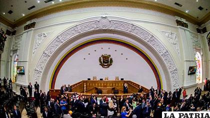 Parlamento venezolano en su mayoría formado por la oposición /eldiario.es