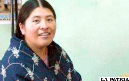 Verónica Peñasco, quien fue asesinada en El Alto el 25 de febrero de 2012 /ANF