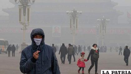 Pekín es una de las ciudades con mayor polución en el mundo