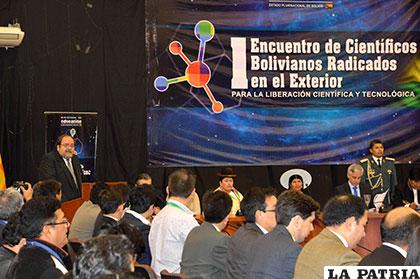 El primer Congreso Científico de Bolivia se realiza en Tiquipaya, Cochabamba /ABI