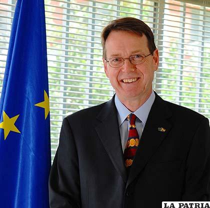 El embajador de la Unión Europea, Timothy Torlot