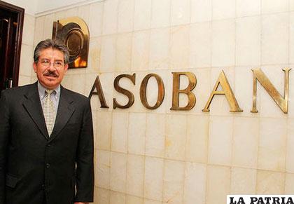 Nelson Villalobos, secretario ejecutivo de Asoban /la-razon.com