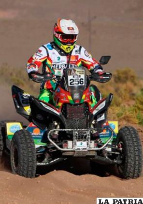 Walter Nosiglia en plena 
competencia
