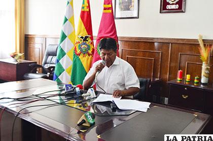 Gobernador Víctor Hugo Vásquez dio a conocer programa del 10 de Febrero