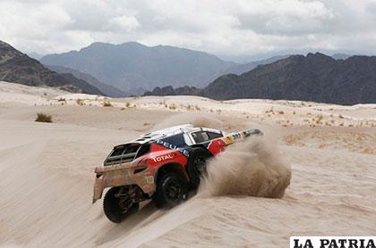 Peterhansel Stephane fue el ganador de la etapa /dakar.com
