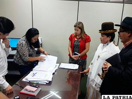 La ministra de Justicia, Virginia Velasco, realizó varias visitas sorpresa a juzgados  en 2015 /annbolivia.info