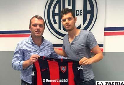 Pedro Franco defenderá la casaca de San Lorenzo