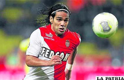 Falcao pasó su mejor momento en el Mónaco