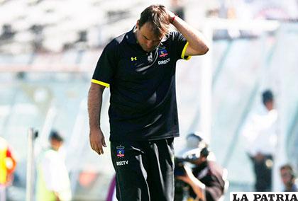 La molestia de José Luis Sierra, entrenador de Colo Colo