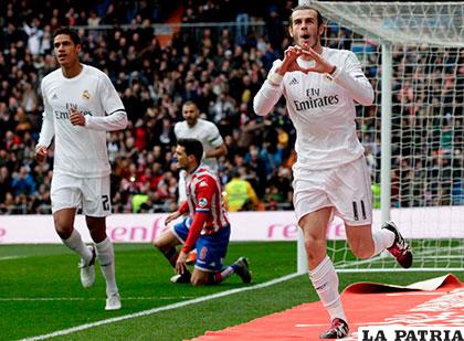 Bale aportó con sus goles para la victoria del Real Madrid