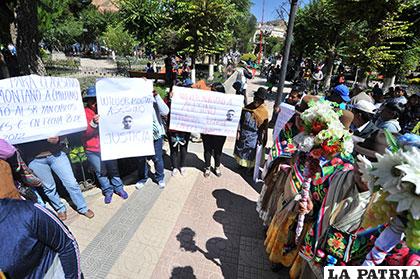 Pobladores de La Ribera piden justicia