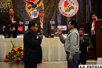 Inmediatamente finalizado el congreso, López fue posesionado por Ortega