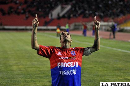 Martín Palavicini fue autor del primer gol del campeonato