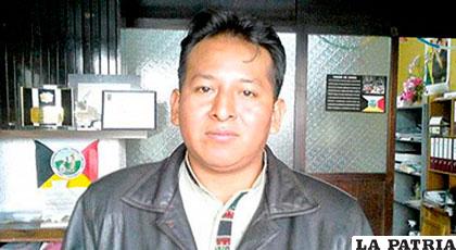 El ex secretario Ejecutivo de la Cscib, Ever Choquehuanca /erbol.com.bo