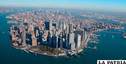 La isla de Manhattan, la ciudad de los rascacielos