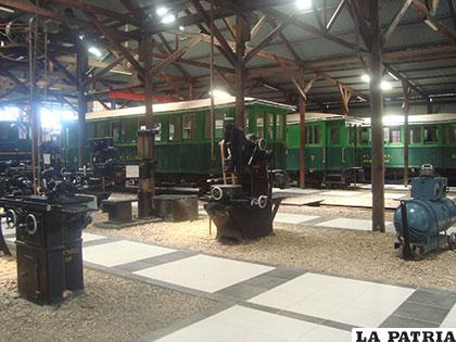 El Museo Ferroviario es uno de los atractivos de Machacamarca