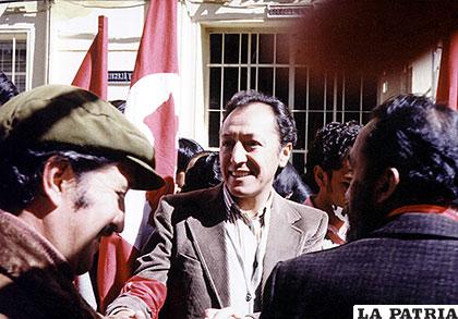 García Meza reveló que Banzer hizo matar al líder socialista Marcelo Quiroga Santa Cruz (centro) /urbana.com.bo