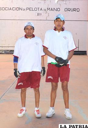 Jorge Tórrez y Daniel Mamani