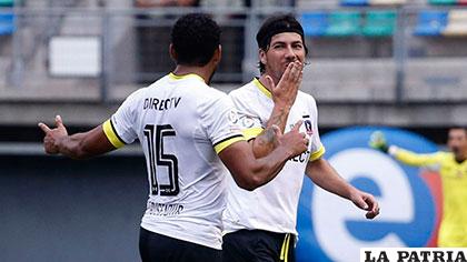 Gonzalo Fierro fue autor del segundo gol de Colo Colo