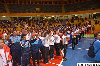 Las delegaciones de Argentina, Perú, Chile y Bolivia participan en los Judejut