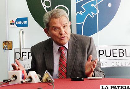Rolando Villena Villegas, Defensor del Pueblo de Bolivia