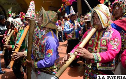 La danza y música de la Pinquillada originaria del Norte de Potosí
