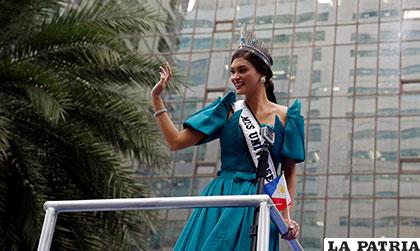 La filipina Pia Wurtzbach, Miss Universo 2015