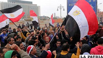 Egipcios celebraron este lunes el quinto aniversario de la revolución de 2011 /telemetro.com