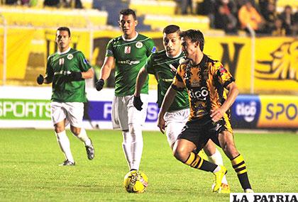 The Strongest ganó 3-1 la última vez que jugaron en La Paz, el 23/08/2015 /APG